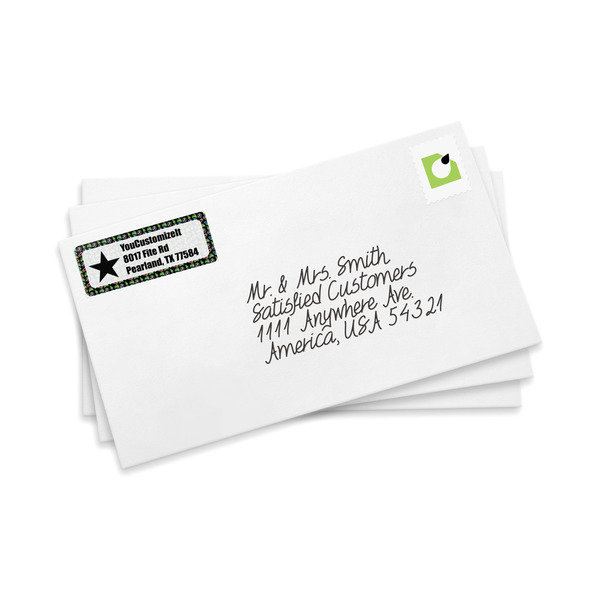 Video Game Mailing Label on Envelopes