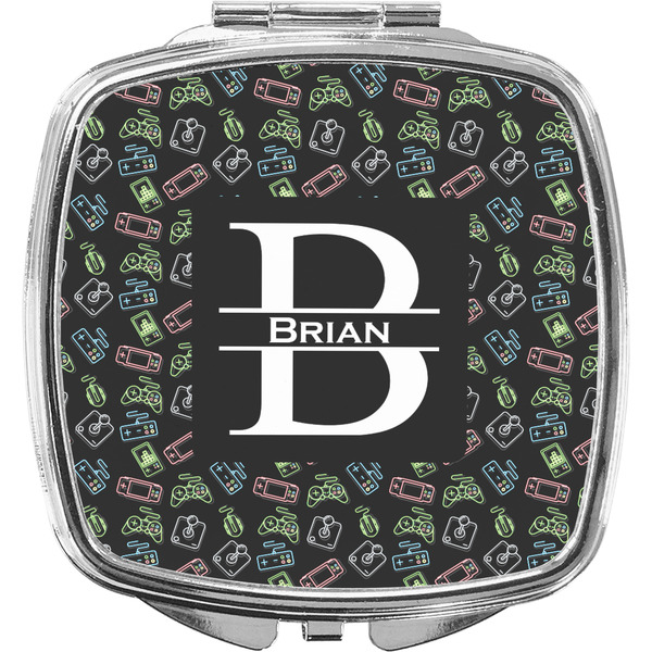 Custom Video Game Compact Makeup Mirror (Personalized)