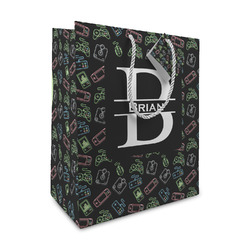 Video Game Medium Gift Bag (Personalized)