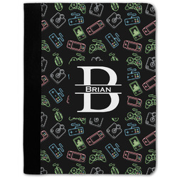 Video Game Notebook Padfolio - Medium w/ Name and Initial