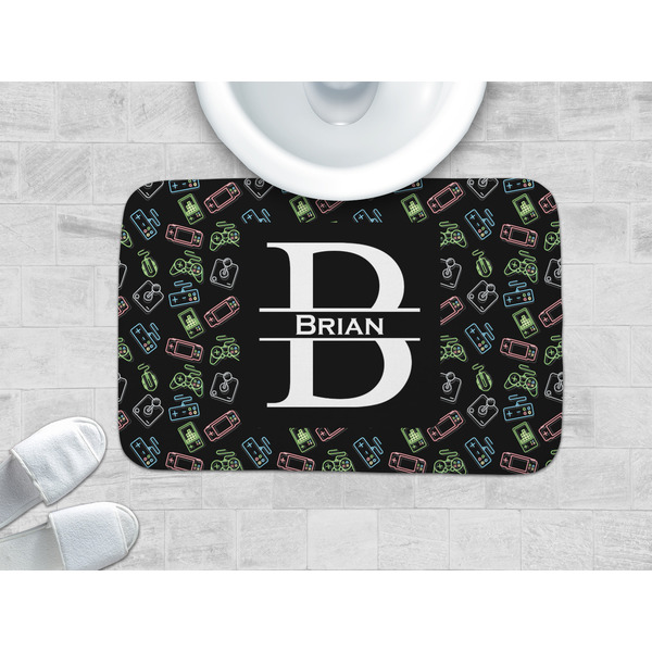 Video Game Memory Foam Bath Mat - LIFESTYLE 34x21