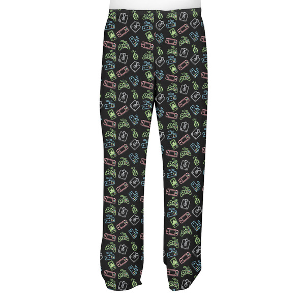 Video Game Men's Pjs Back - on model
