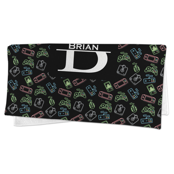 Video Game Microfiber Dish Rag - FOLDED (half)