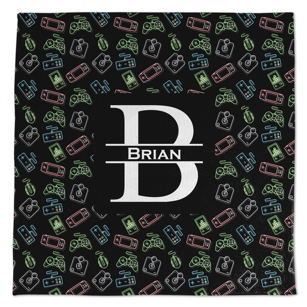 Custom Video Game Microfiber Dish Towel (Personalized)