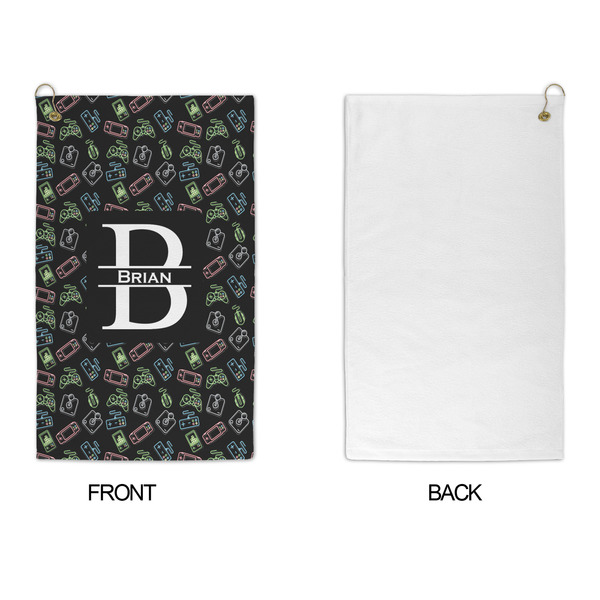 Video Game Microfiber Golf Towels - APPROVAL