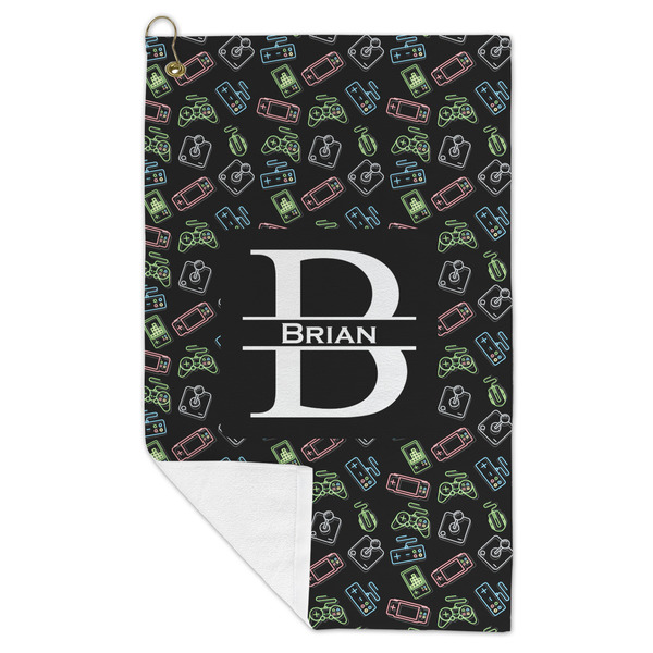 Video Game Microfiber Golf Towels - FOLD