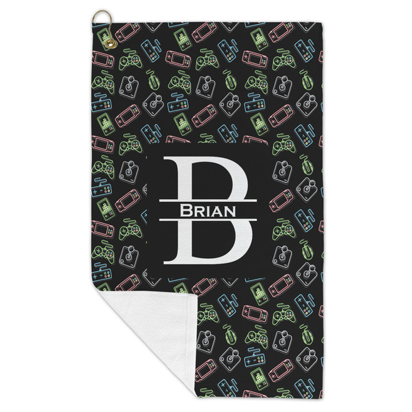 Video Game Microfiber Golf Towels - FOLD