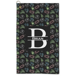 Video Game Microfiber Golf Towel - Large (Personalized)