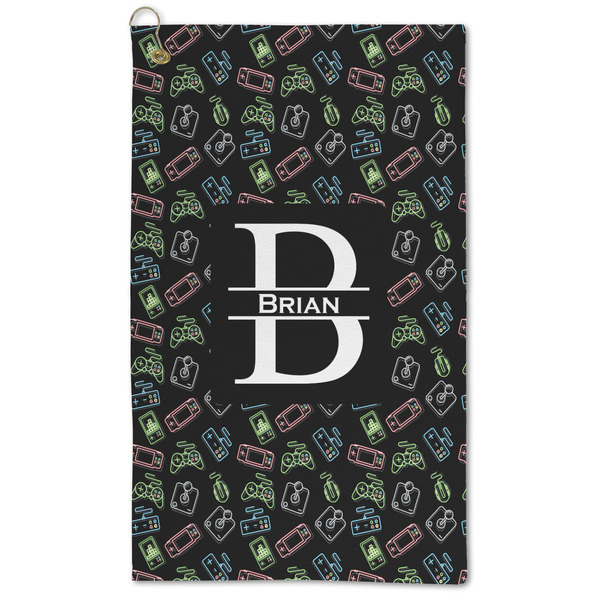 Custom Video Game Microfiber Golf Towel (Personalized)