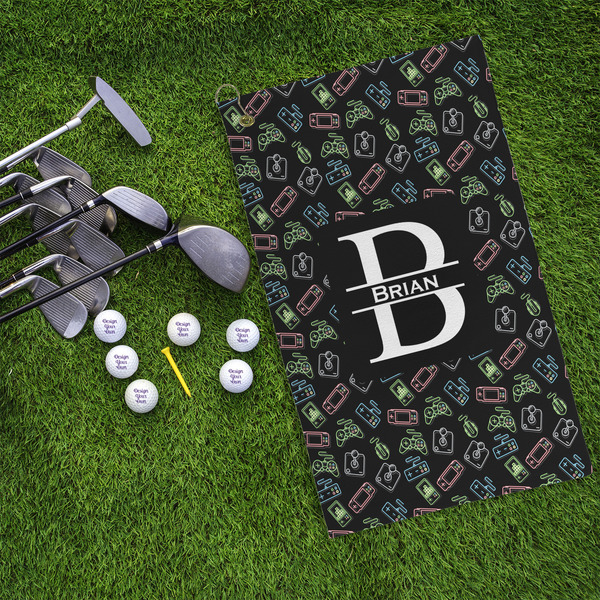 Video Game Microfiber Golf Towels - LIFESTYLE