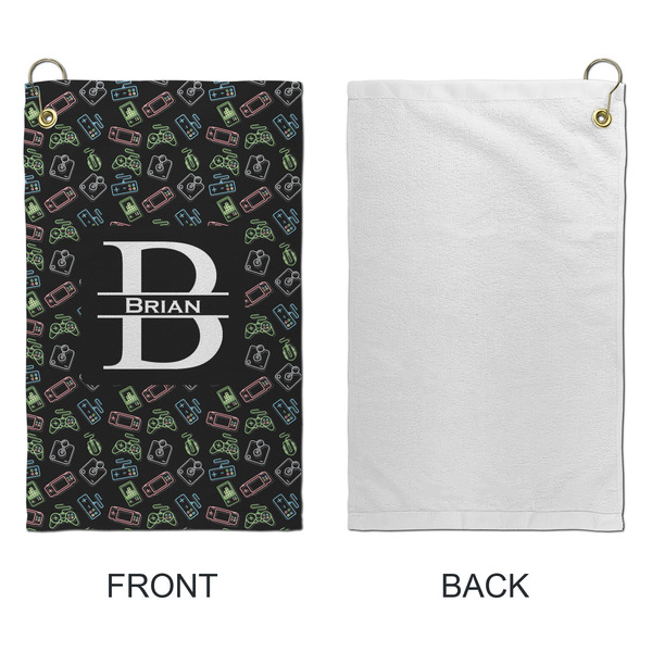 Video Game Microfiber Golf Towels - Small - APPROVAL