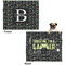 Video Game Microfleece Dog Blanket - Large- Front & Back