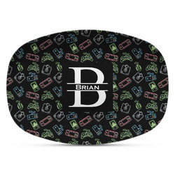 Video Game Plastic Platter - Microwave & Oven Safe Composite Polymer (Personalized)