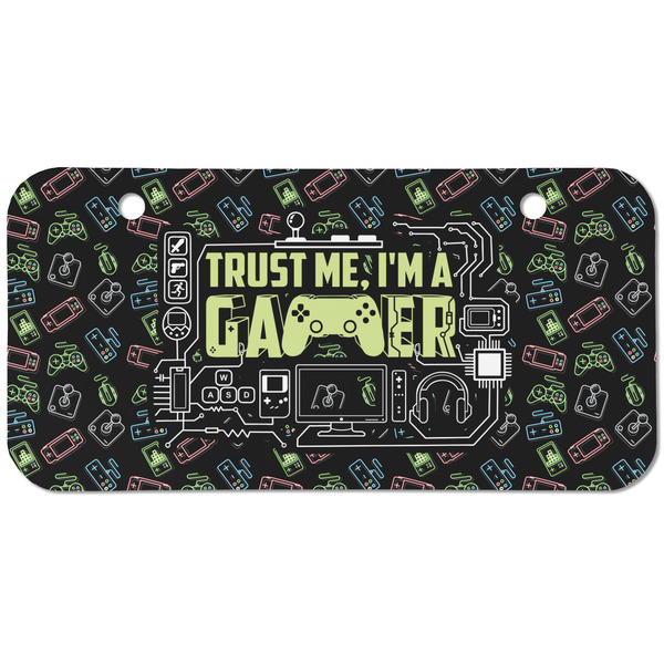 Custom Video Game Mini/Bicycle License Plate (2 Holes)
