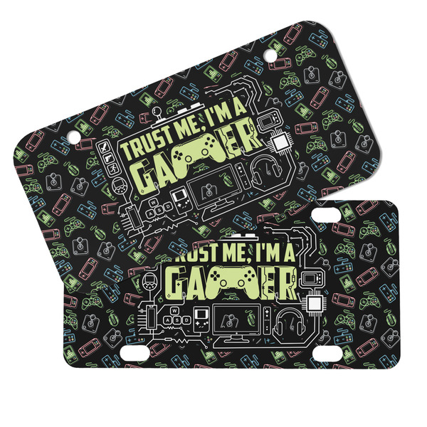 Video Game Mini License Plates - MAIN (4 and 2 Holes)