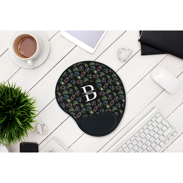 Video Game Mouse Pad with Wrist Rest - LIFESYTLE 1