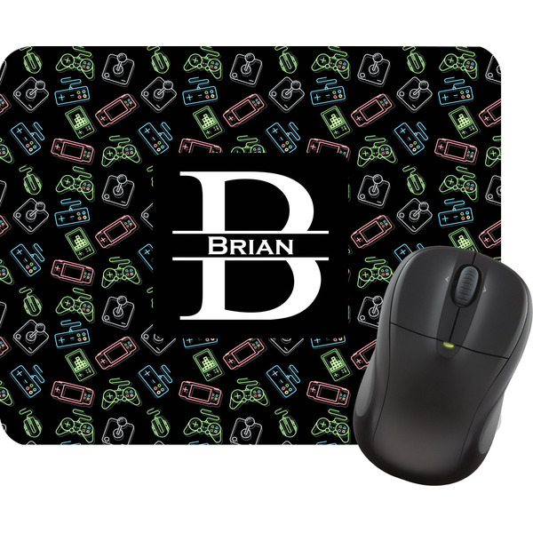 Custom Video Game Rectangular Mouse Pad (Personalized)