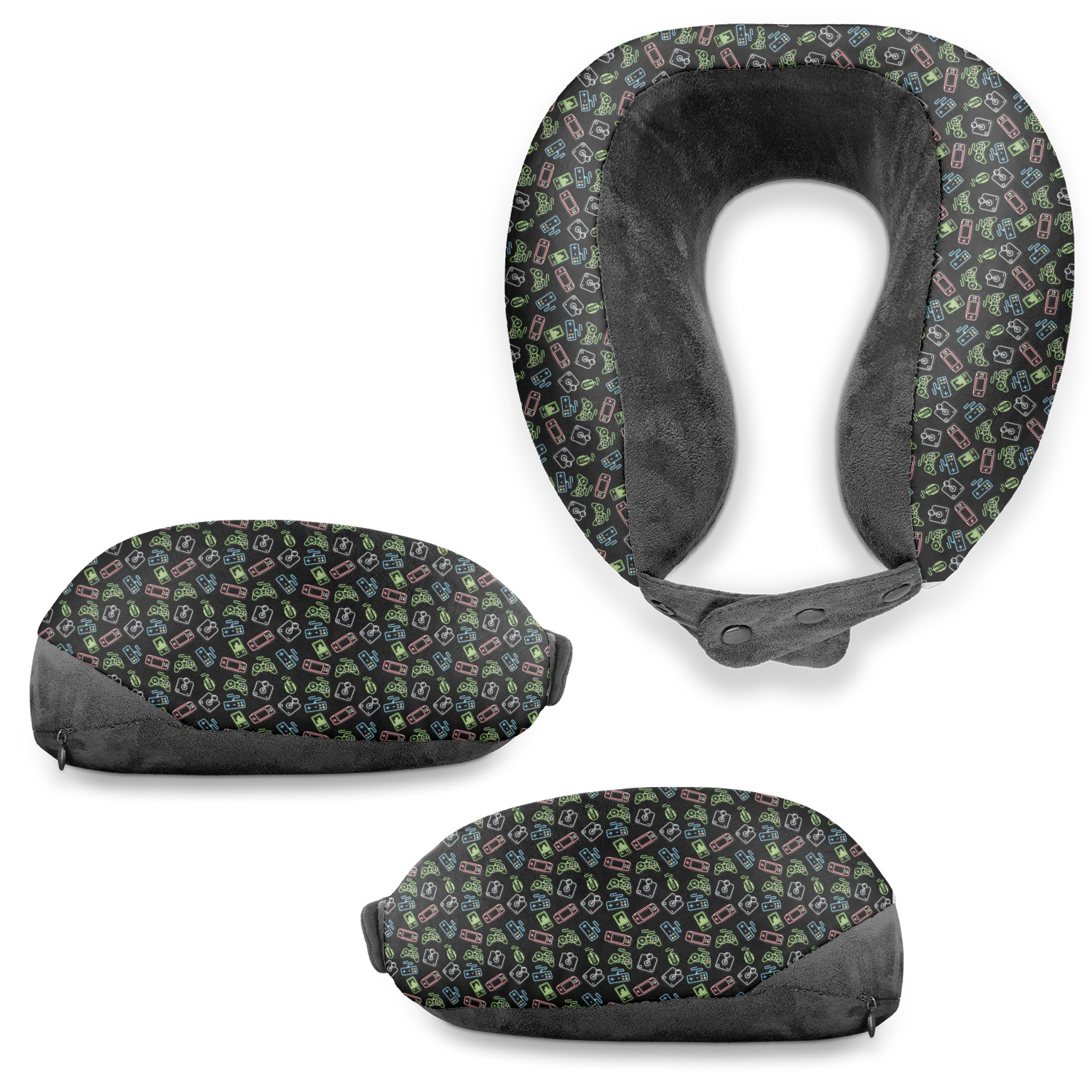 Custom Video Game Travel Neck Pillow YouCustomizeIt