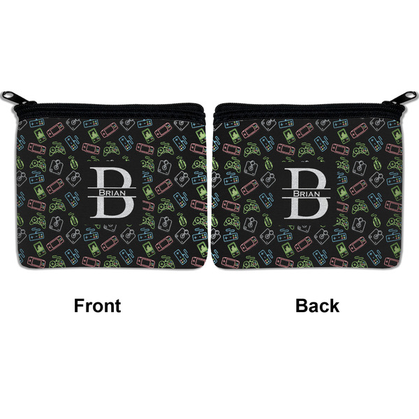 Video Game Neoprene Coin Purse - Front & Back (APPROVAL)