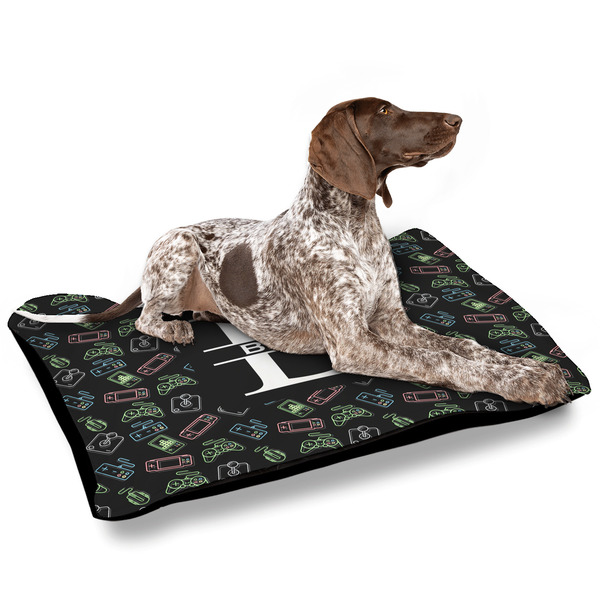Video Game Outdoor Dog Beds - Large - IN CONTEXT
