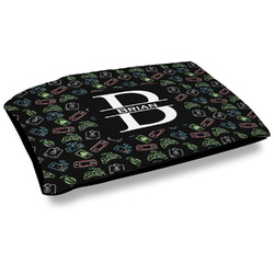 Video Game Outdoor Dog Bed - Large (Personalized)