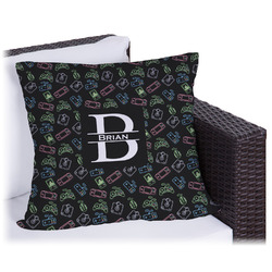 Video Game Outdoor Pillow - 16" (Personalized)