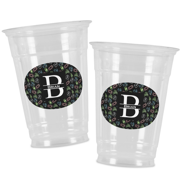 Video Game Party Cups - 16oz - Alt View