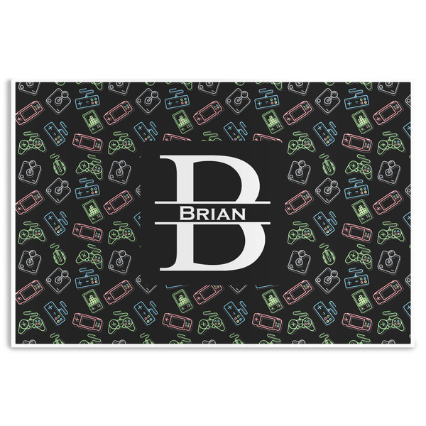 Custom Video Game Disposable Paper Placemats (Personalized)