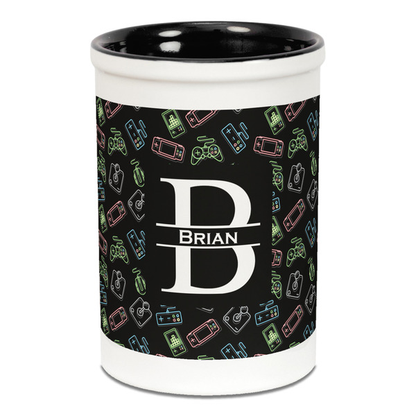 Video Game Pencil Holder - Black