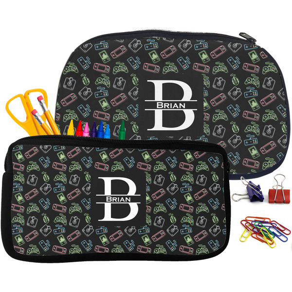 Video Game Pencil / School Supplies Bags Small and Medium