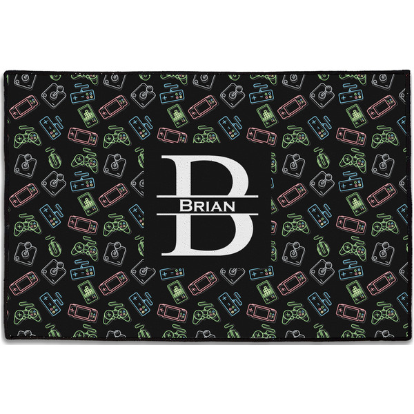 Video Game Personalized Door Mat - 36x24 (APPROVAL)