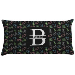 Video Game Pillow Case - King w/ Name and Initial