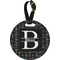 Video Game Personalized Round Luggage Tag