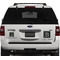 Video Game Personalized Square Car Magnets on Ford Explorer