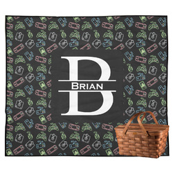 Video Game Outdoor Picnic Blanket (Personalized)