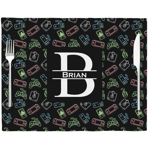 Video Game Placemat with Props