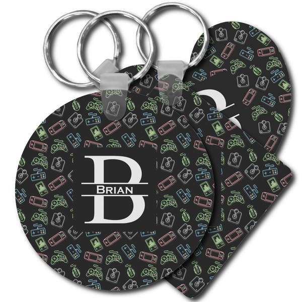 Custom Video Game Plastic Keychain (Personalized)