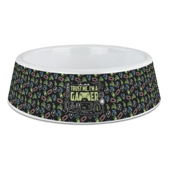 Video Game Plastic Dog Bowl - Large