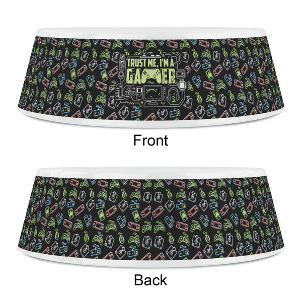 Video Game Plastic Pet Bowls - Small - APPROVAL