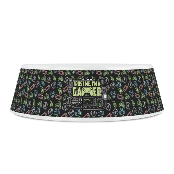 Video Game Plastic Pet Bowls - Small - FRONT