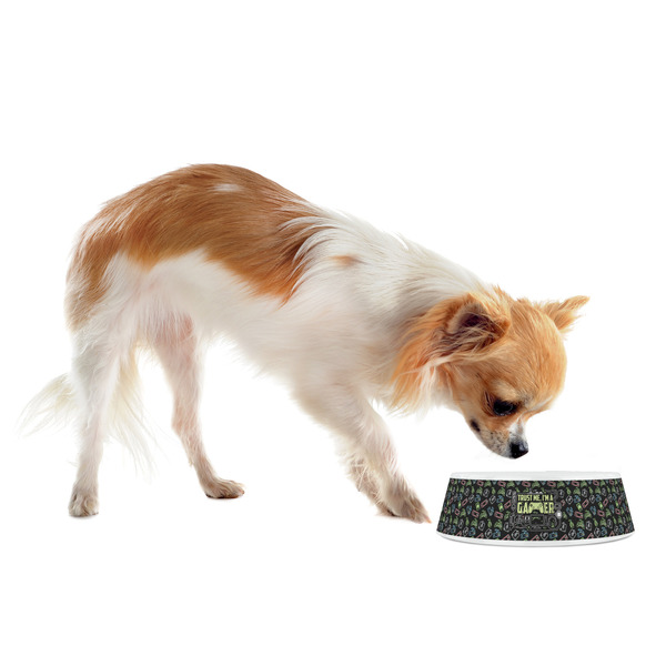 Video Game Plastic Pet Bowls - Small - LIFESTYLE