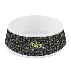 Video Game Plastic Dog Bowl - Small