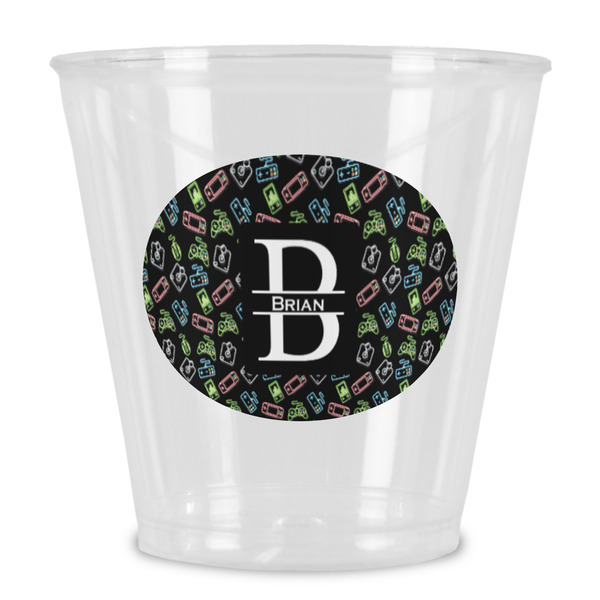 Custom Video Game Plastic Shot Glass (Personalized)
