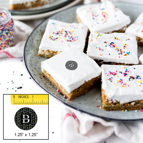 Video Game Printed Icing Circle - XSmall - In Context