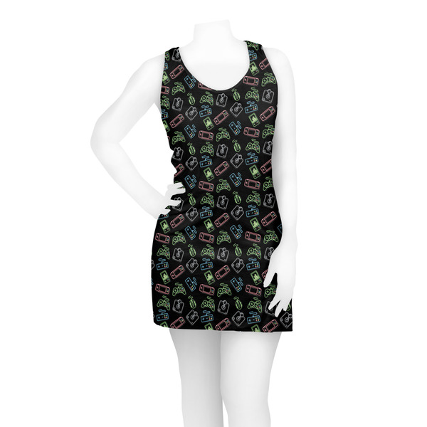 Video Game Racerback Dress - On Model - Front