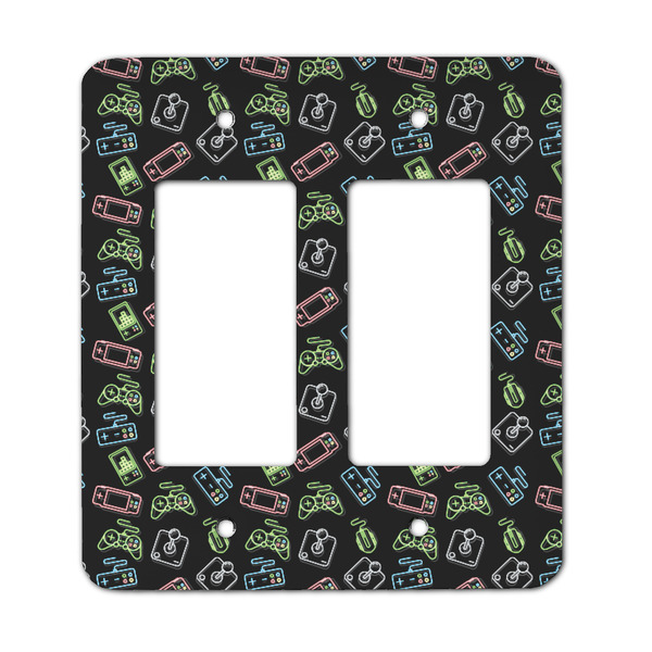 Custom Video Game Rocker Style Light Switch Cover - Two Switch