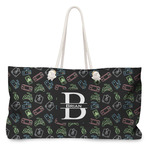 Video Game Large Tote Bag with Rope Handles (Personalized)