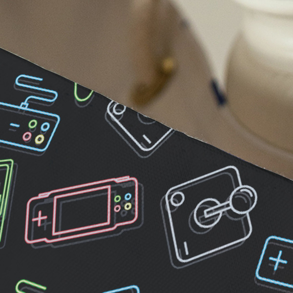 Video Game Large Rope Tote - Close Up View