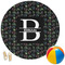 Video Game Round Beach Towel (Personalized)