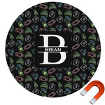 Video Game Round Car Magnet - 10" (Personalized)